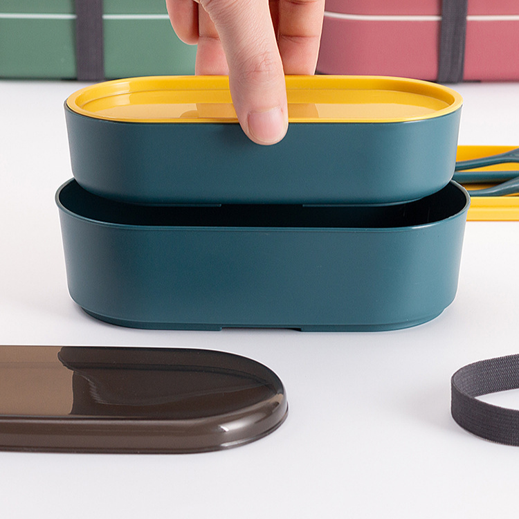 日本風分隔瘦身便當盒 微波可用