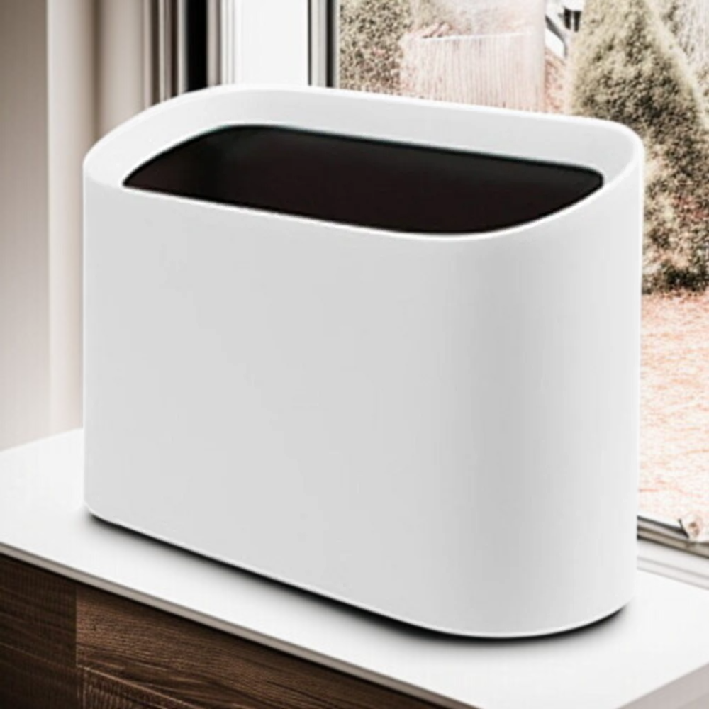 홈 미니 큐티 미니 휴지통 탁상용 휴지통 침실 침대 머리맡 과일 가죽 케이스 거실 휴지통