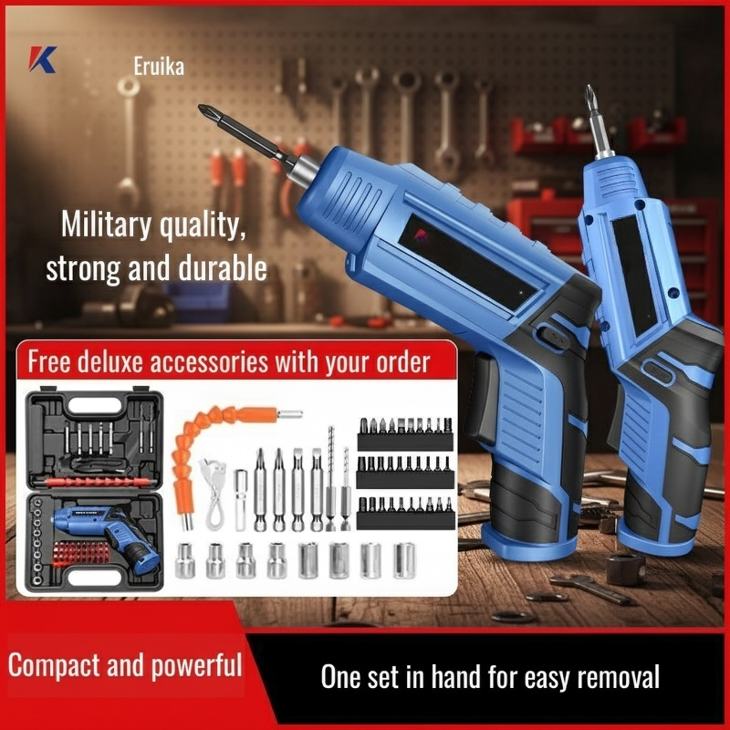 Multi-Functional Mini Electric Screwdriver for Home Use