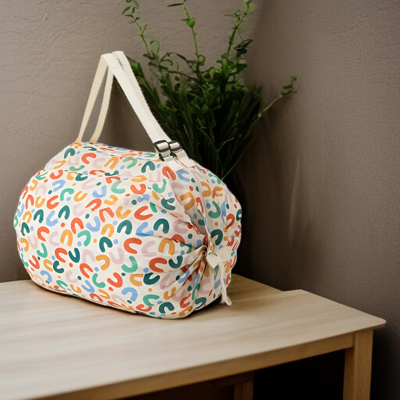Unisex Reusable Shopping Tote in Eco-Friendly Material