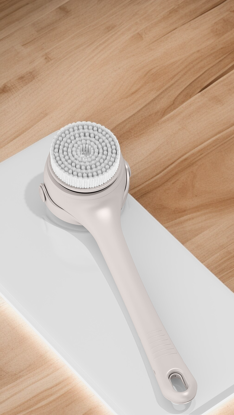 인체공학적 디자인의 욕실 스크러버