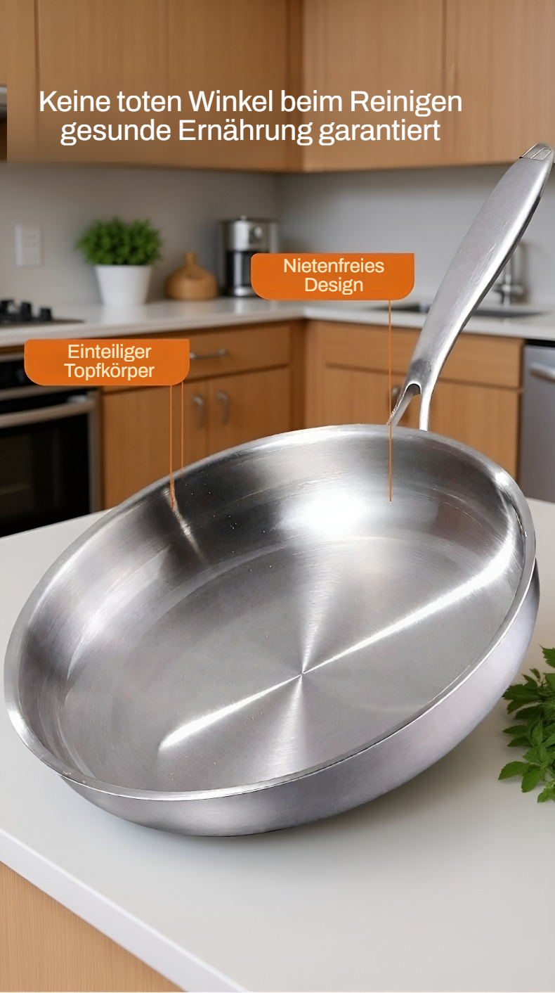 Antihafttopf mit ergonomischem Griff