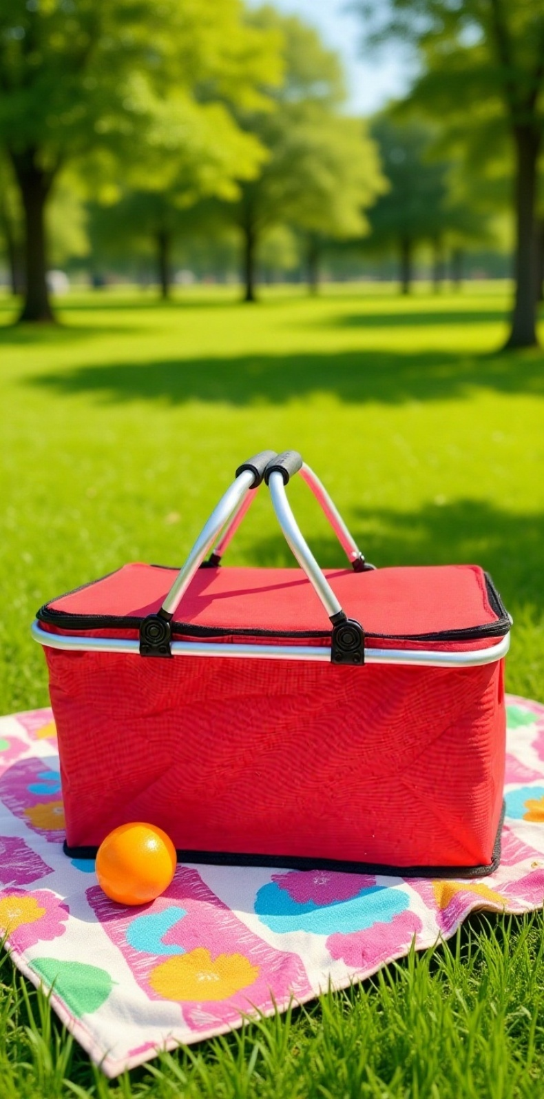 Cesta portátil ideal para picnic y camping