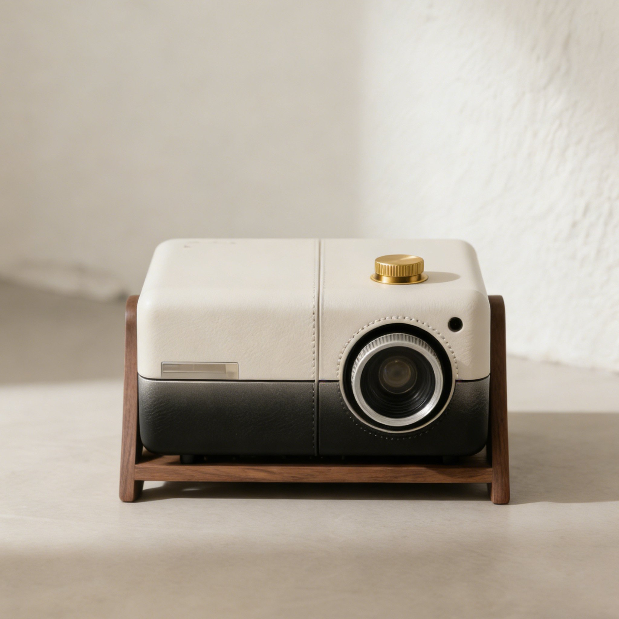 โปรเจคเตอร์หุ้มหนังสไตล์โมเดิร์น