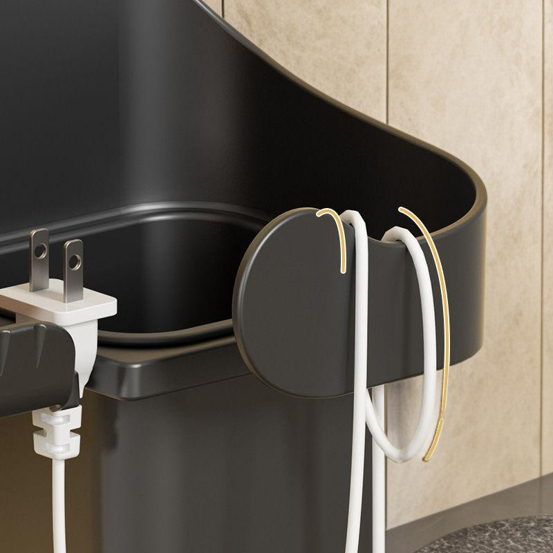 All-in-One Hair Dryer Organizer Rack