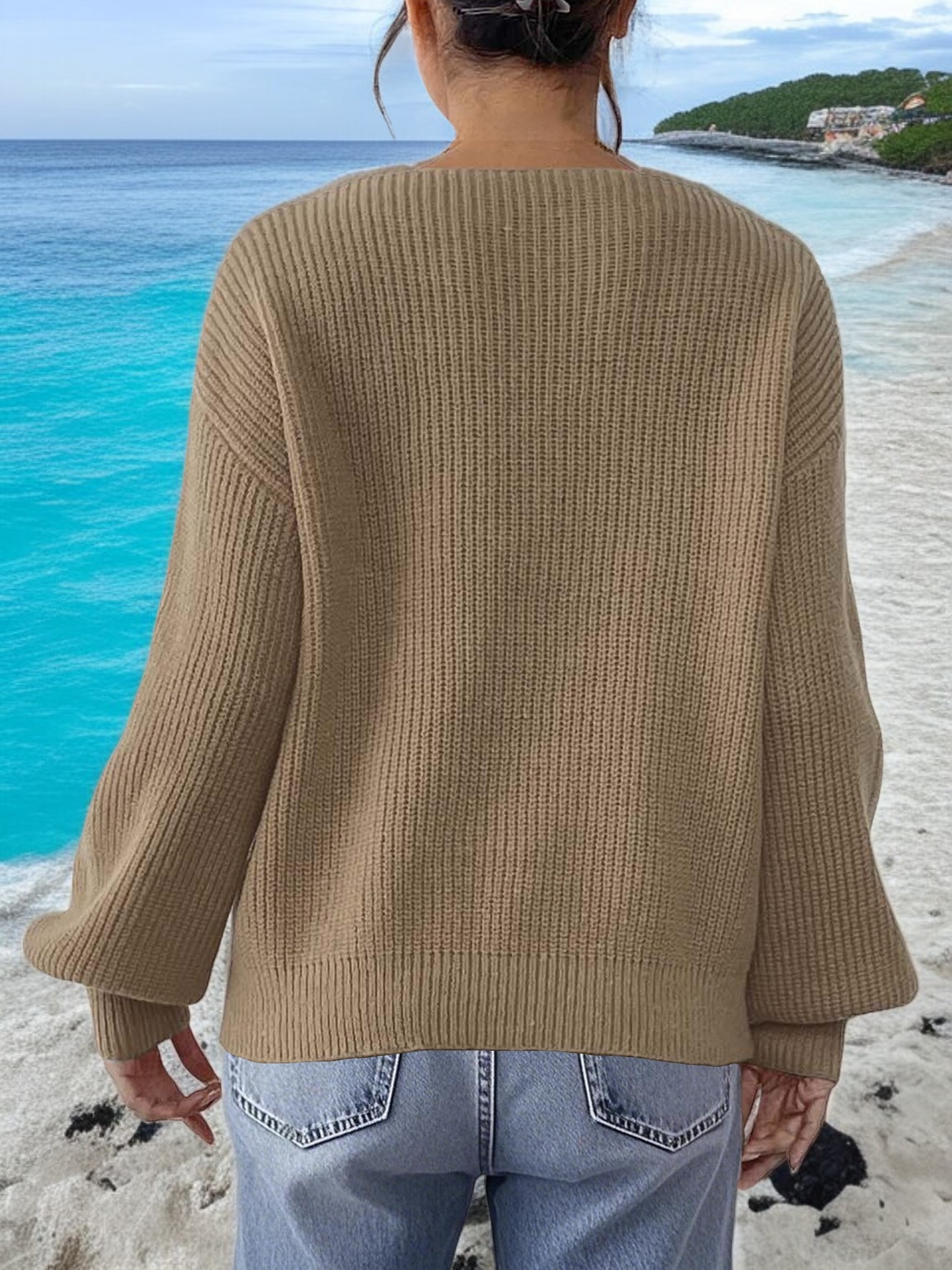 ベーシックスタイルのセーター