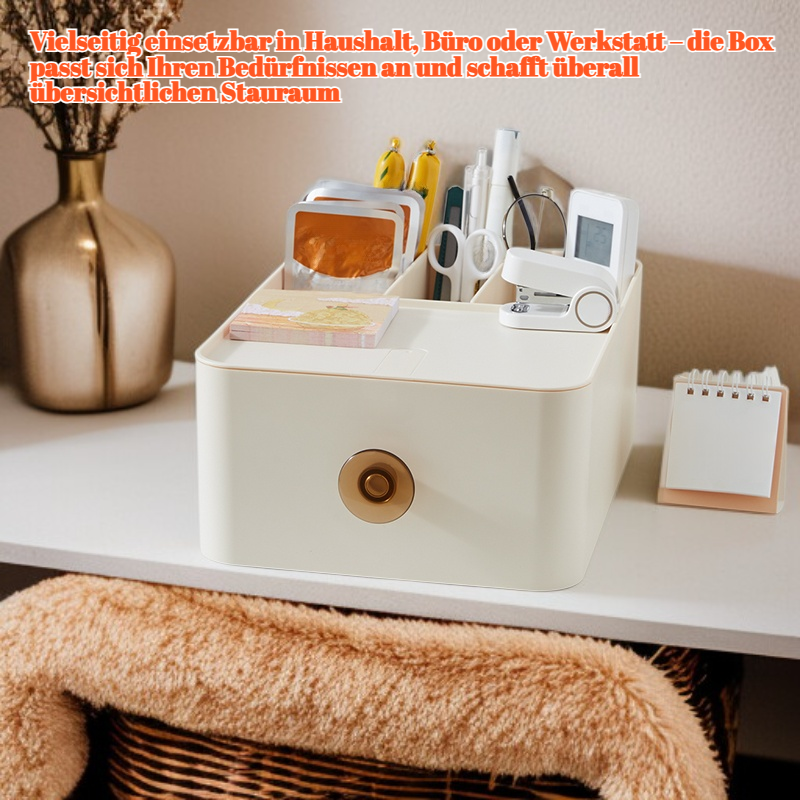 Große Aufbewahrungsbox mit Trennwänden