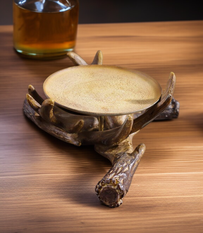 北歐風鹿角蠟燭台提升居家氛圍