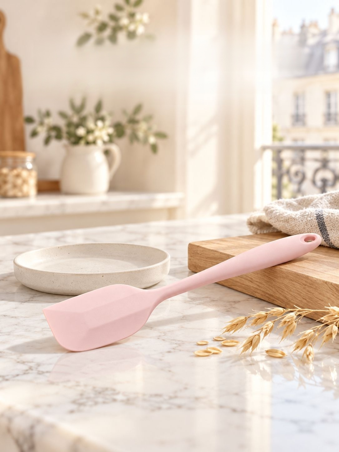Spatule en silicone alimentaire résistante à la chaleur