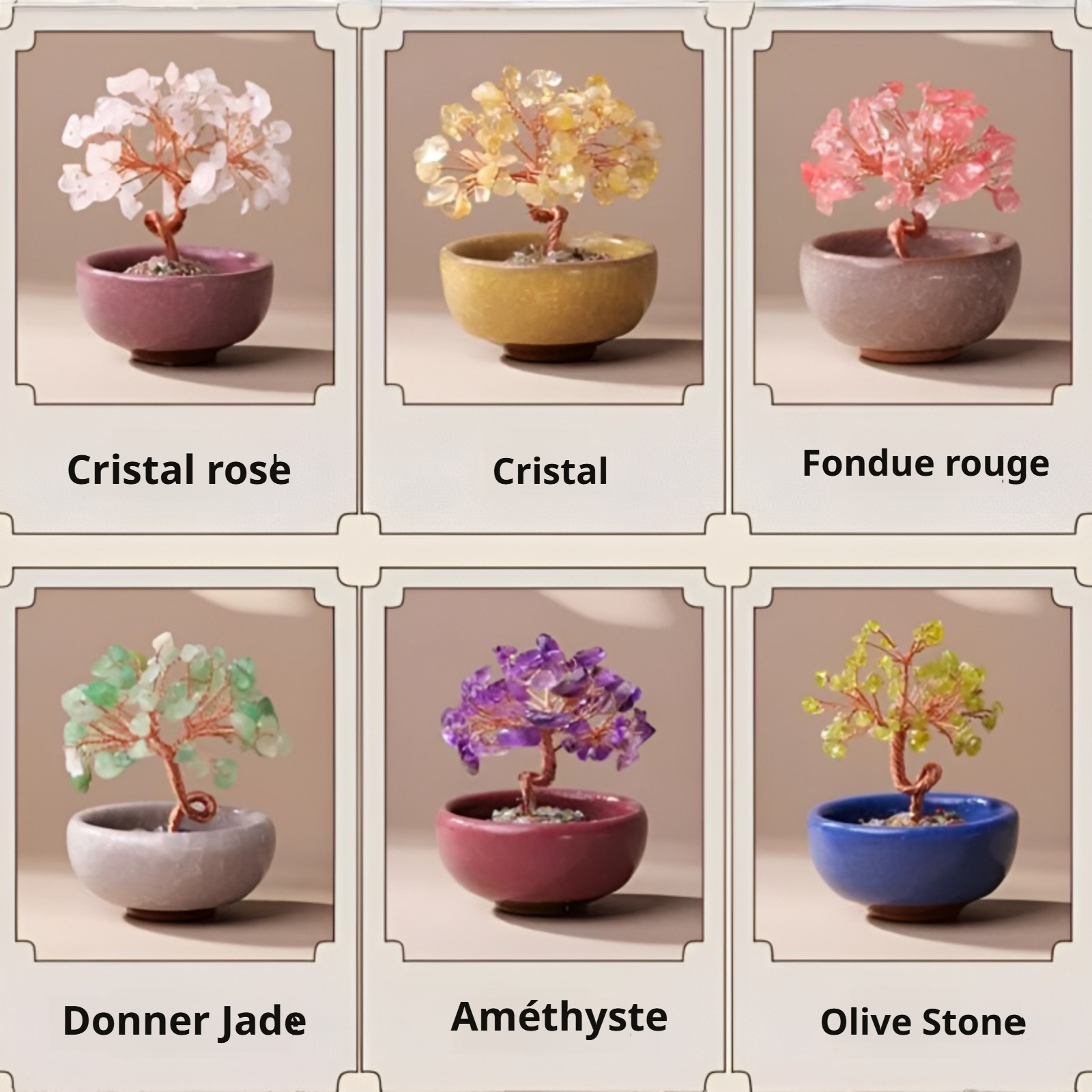 Cadeau original porte-bonheur en cristal