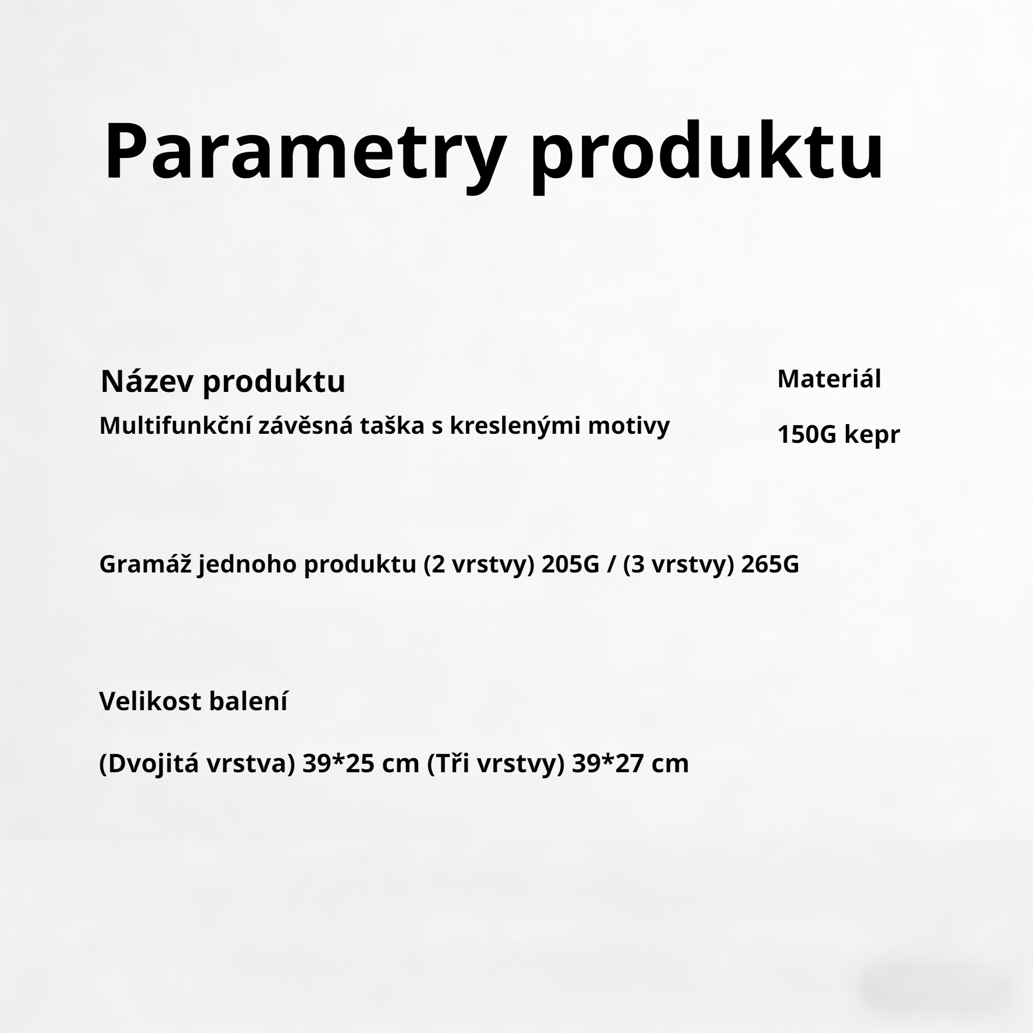 Multifunkční závěsná taška za dveře