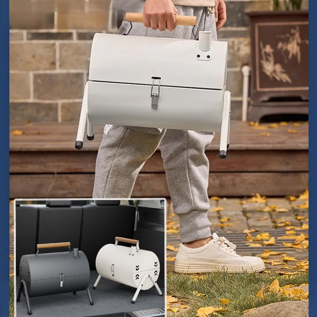 ポータブル屋外バーベキューグリル