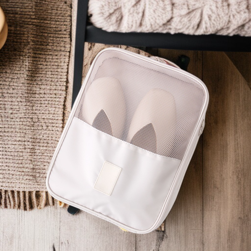 携帯用トラベルシューズ収納バッグ