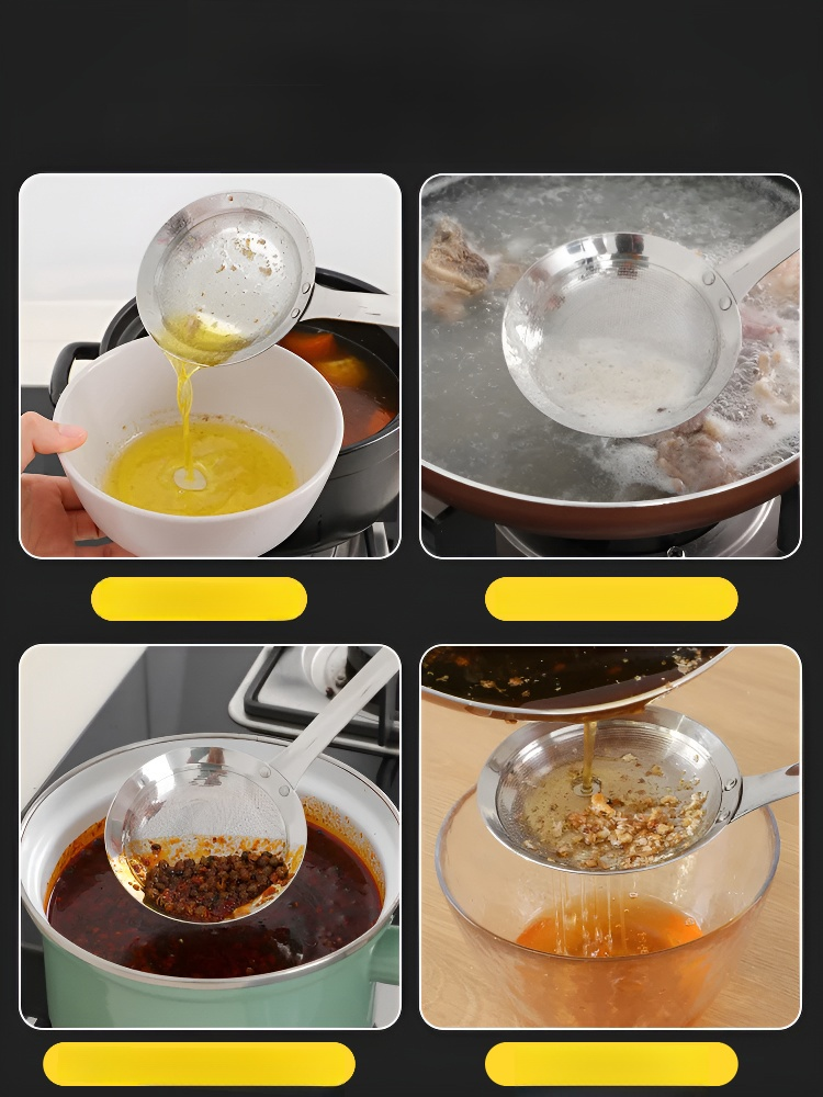 304 stainless steel grease trap spoon