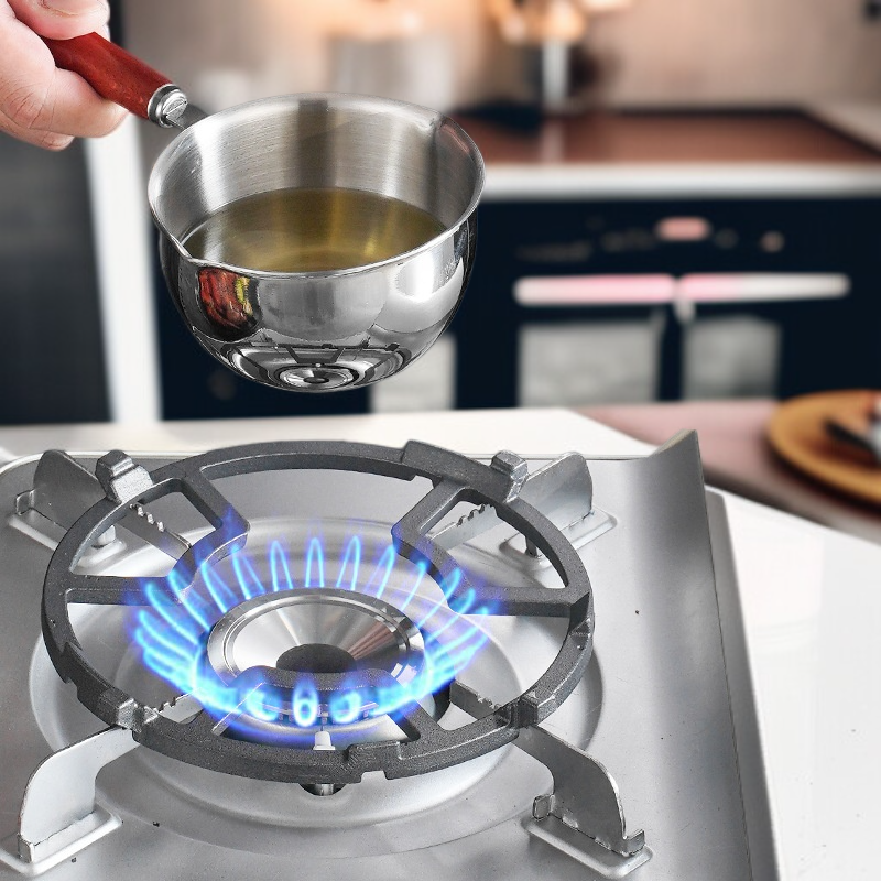 미니 평저 프라이팬, 뜨거운 기름/소스 요리에 적합