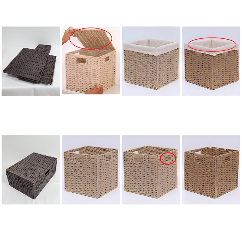 鉄製フレーム収納バスケット