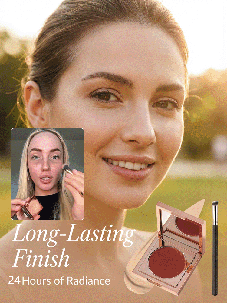 [One Second Concealer] Tinted Under-Eye Concealer Cream with Makeup Brush