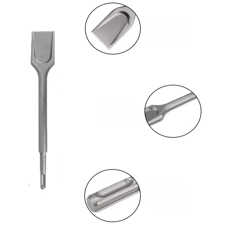 งานก่อสร้างผนังคอนกรีต: สิ่วด้ามกลมลับคมเองได้