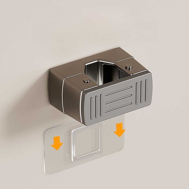 No-Drill Cleaning Tool Holder for Bathroom