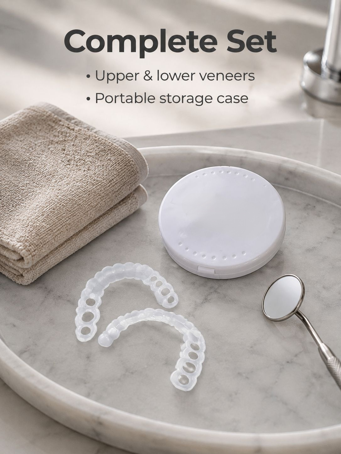 Invisible Snap-On Veneers, Easily Regain Your Charming Smile