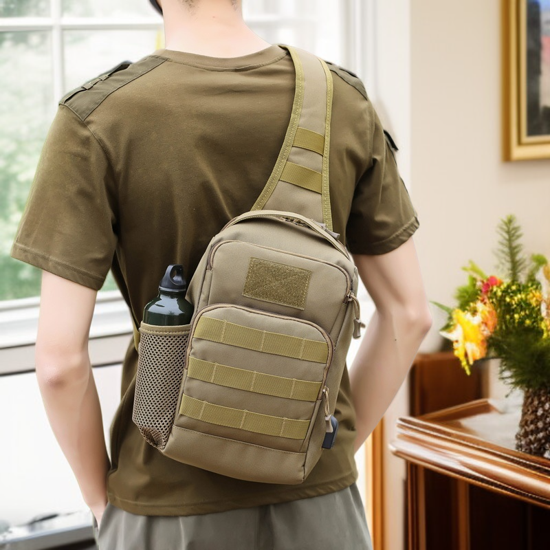 حقيبة ظهر رجالية عصرية للرياضة والتمويه