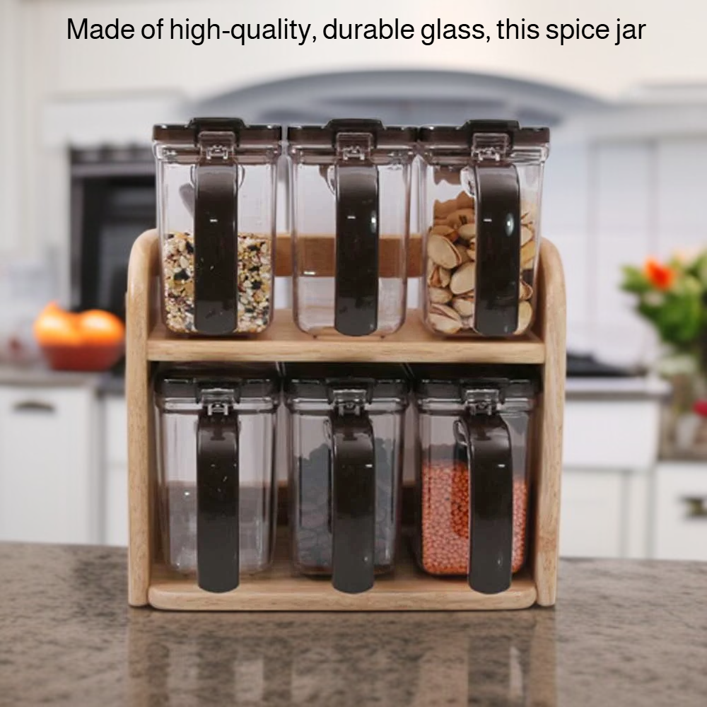 Glass Spice Jar
