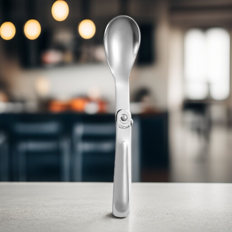 3단 접이식 미니 스테인리스 스푼