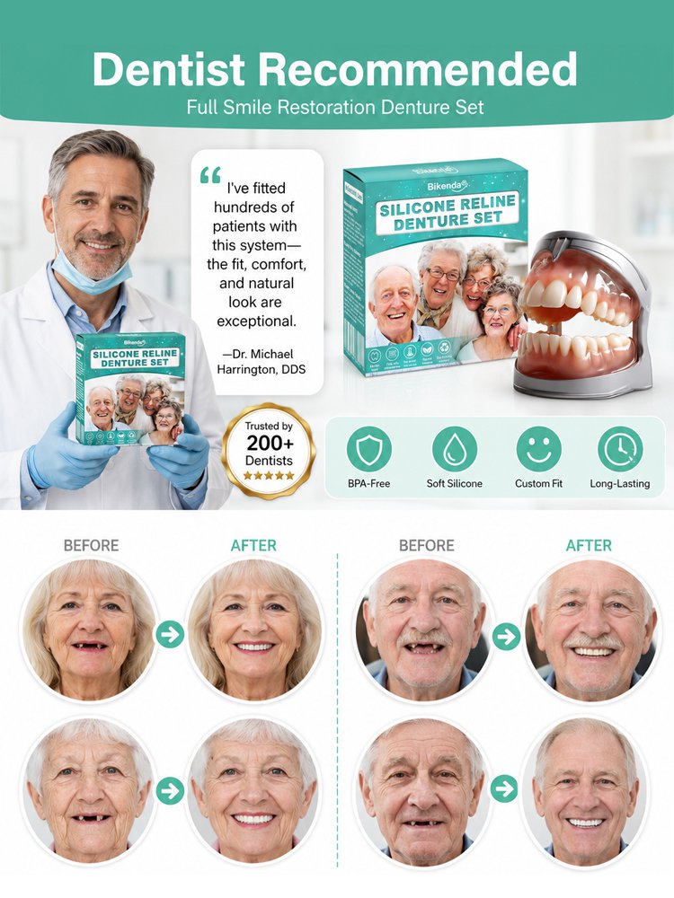 DIYcos New Full Upper and Lower Teeth Set