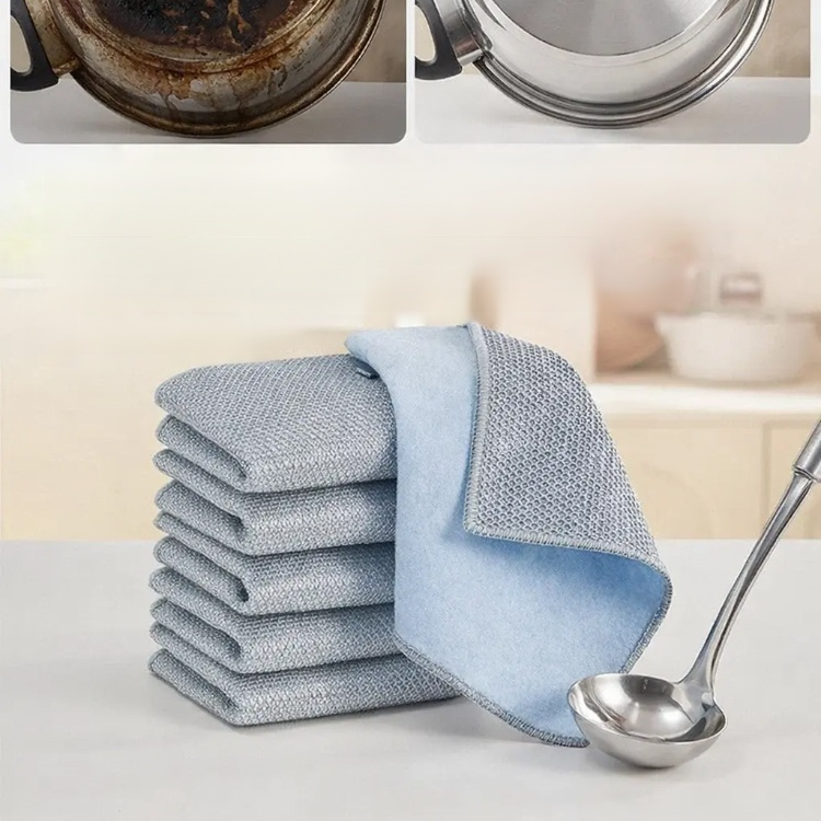 여러 겹으로 된 양면 은사 행주