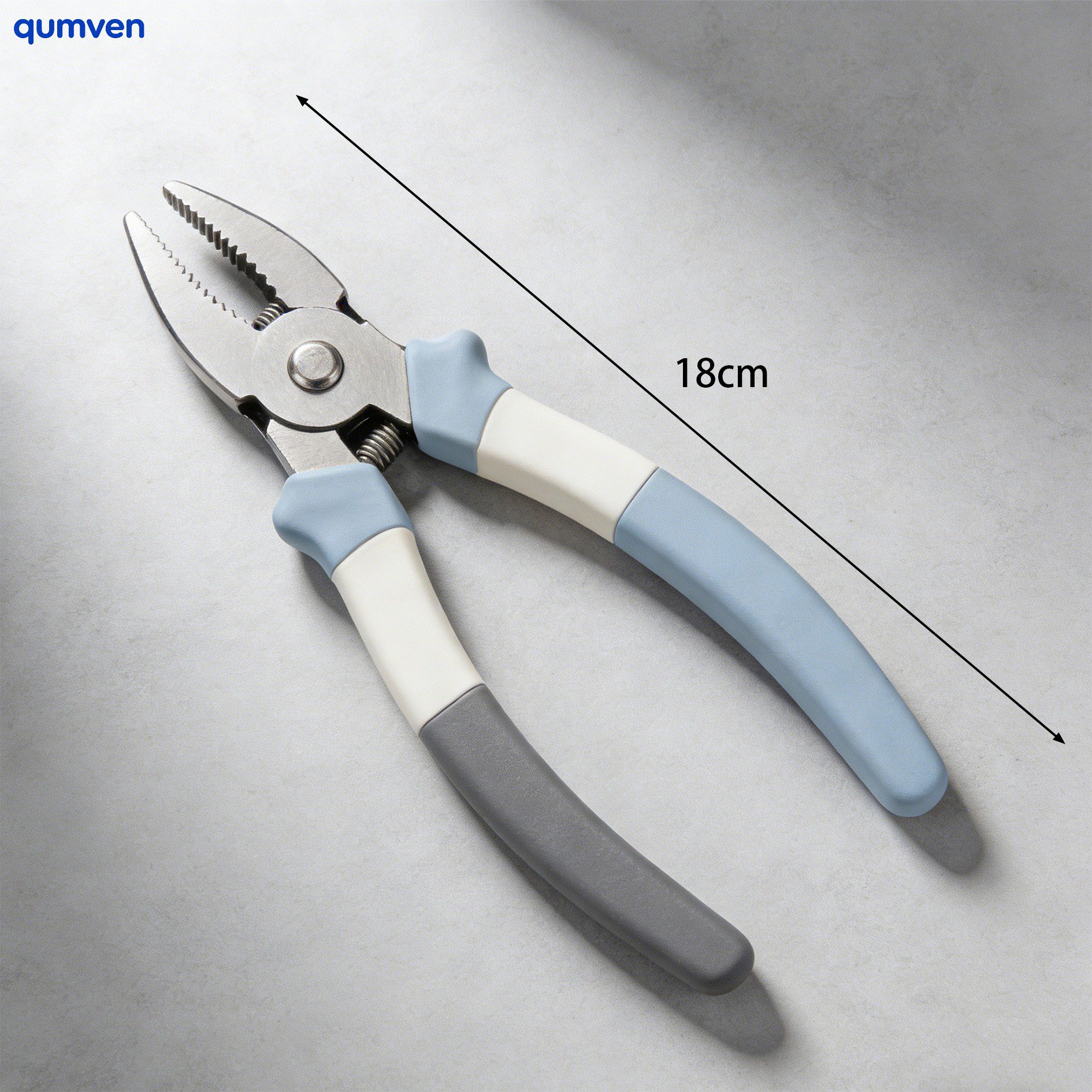 Pack of 5 needle-nose pliers for electrical work