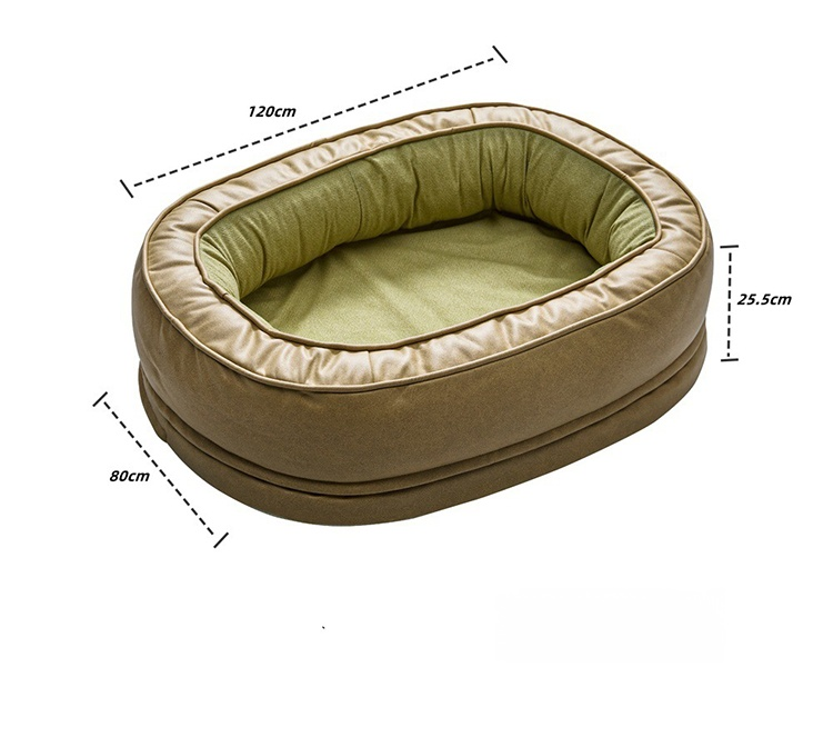 Oval Pet Bed Cushion