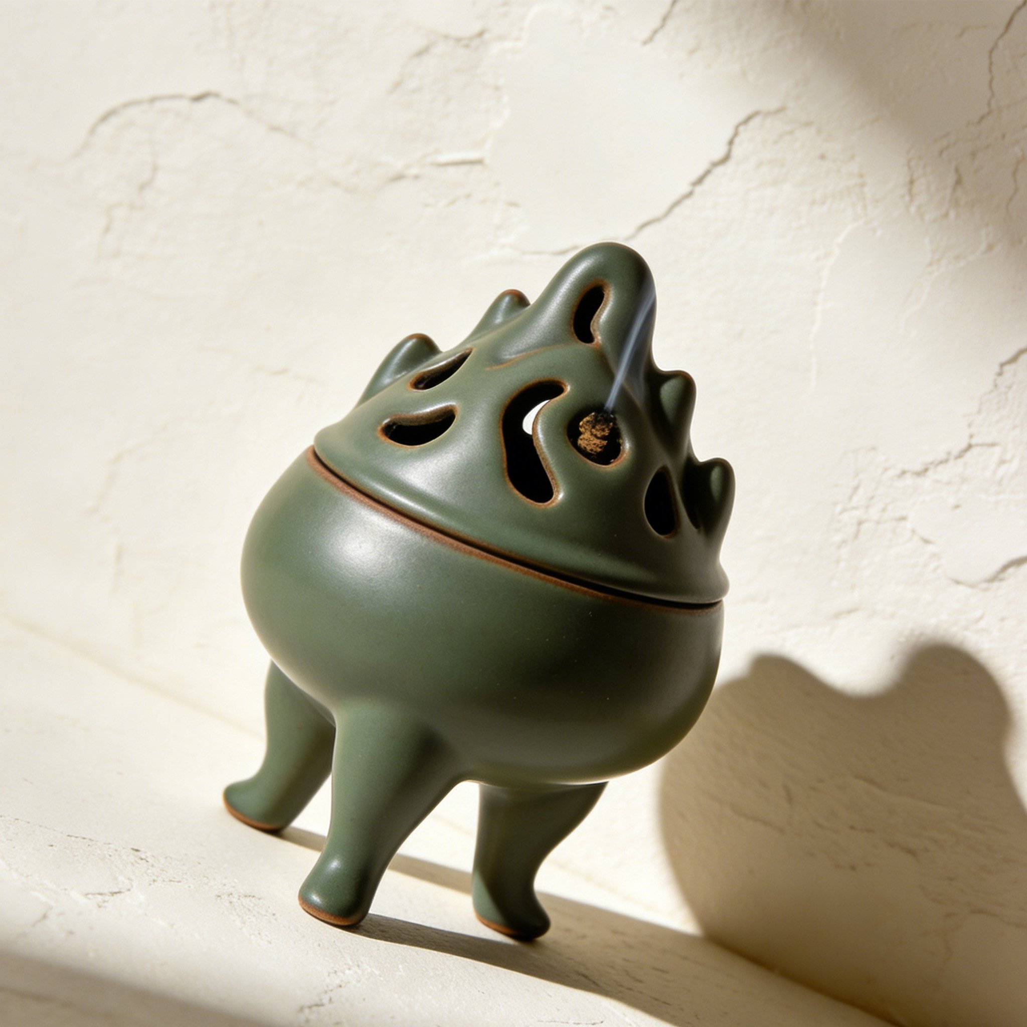 Ceramic Incense Holders for Home (Set of 2)
