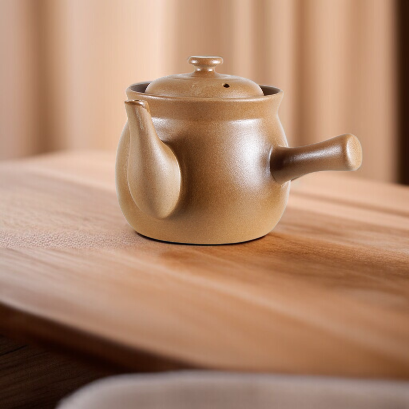 Chinesischer Arznei-Gesundheits-Tontopf, hochtemperaturbeständiger Arzneitopf