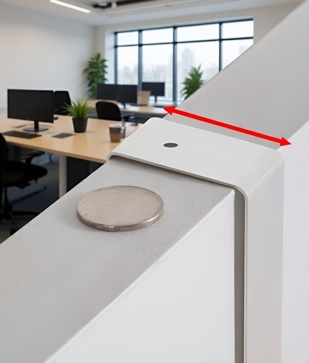 벽 손상 없는 침실 문 고리