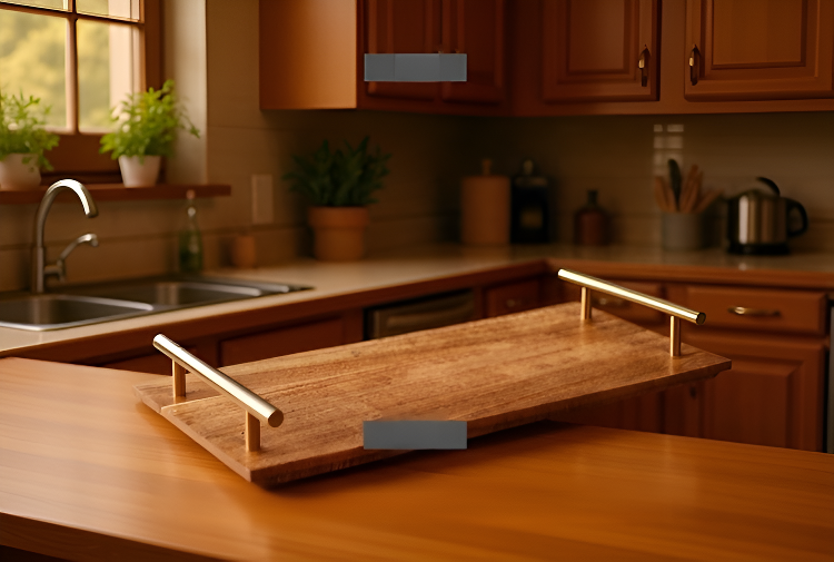 علبة هدايا تحتوي على شاي وكعك