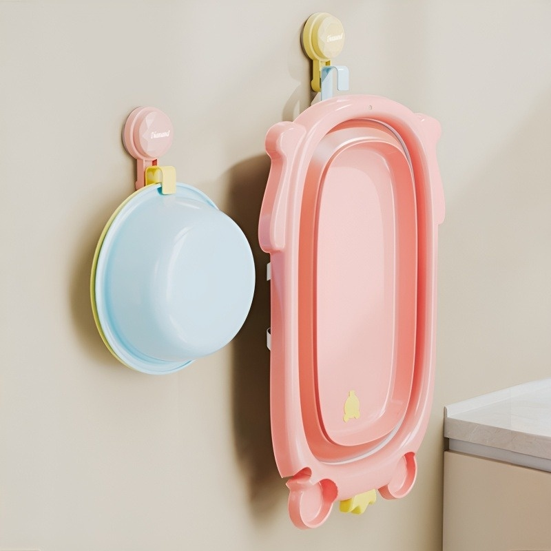 무타공 흡착식 세면대 수납선반