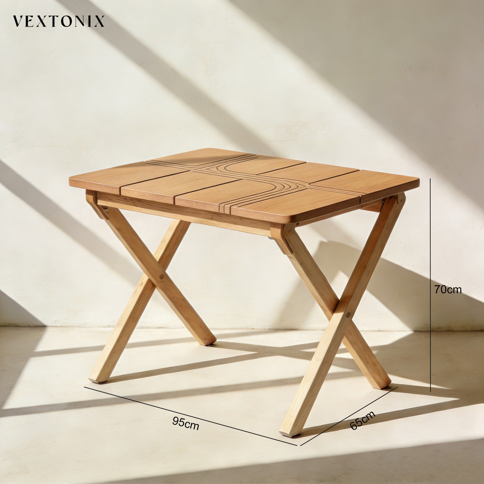  โต๊ะทำงานสวนแบบพับได้ 