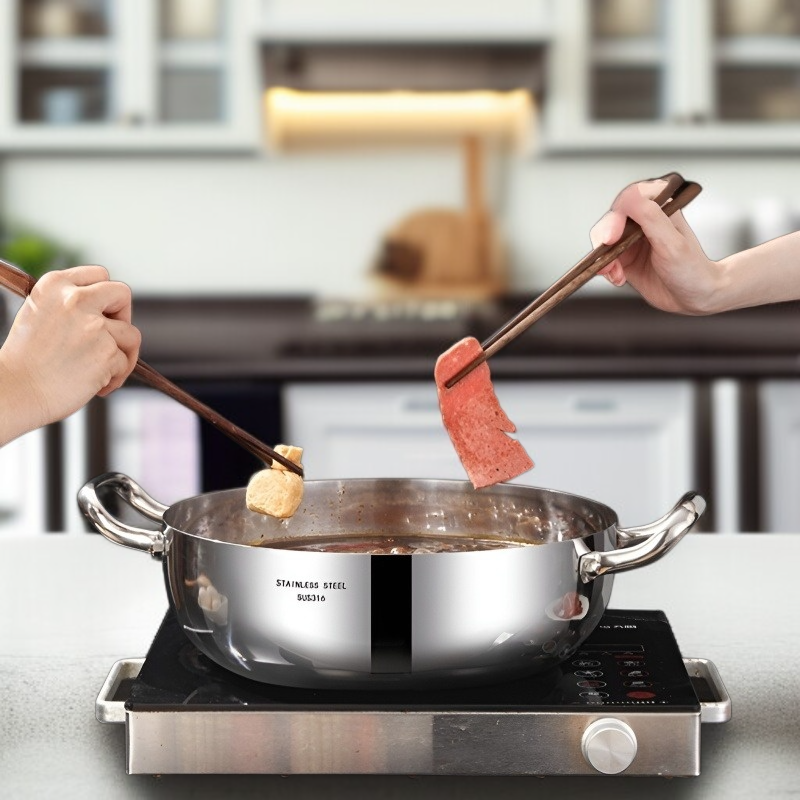 Household Induction Cooker Special Double Ear Soup Pot