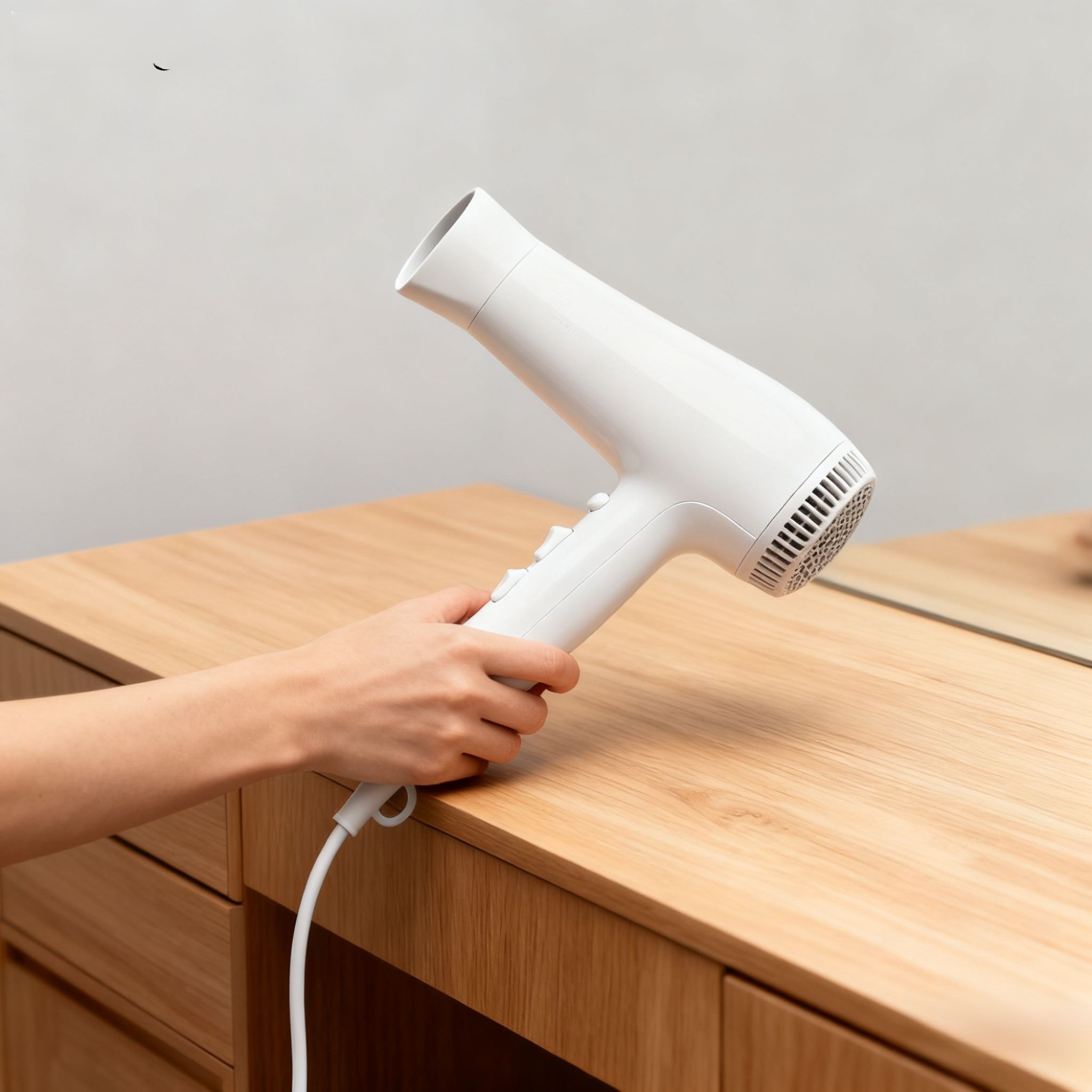 음이온 헤어케어 기능을 탑재한 가정용 고속 헤어드라이어