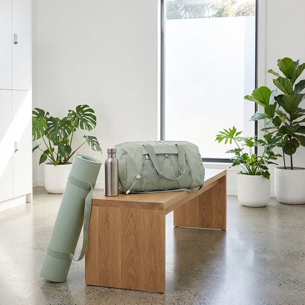 Sporttasche für Damen mit großem Fassungsvermögen und separatem Schuhfach