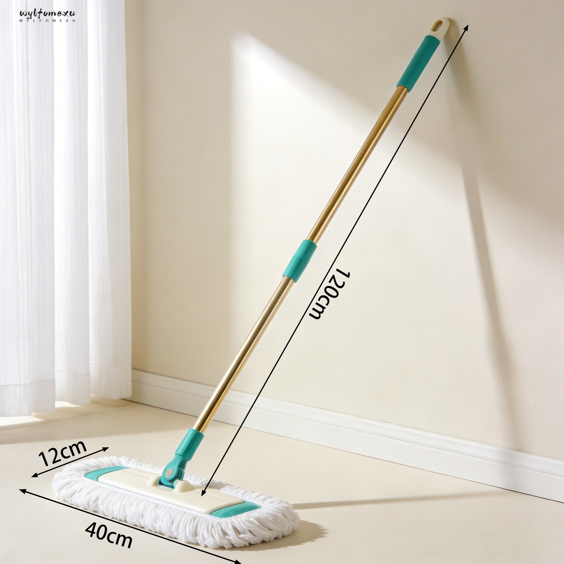 Mopy płaskie z ergonomiczną rączką