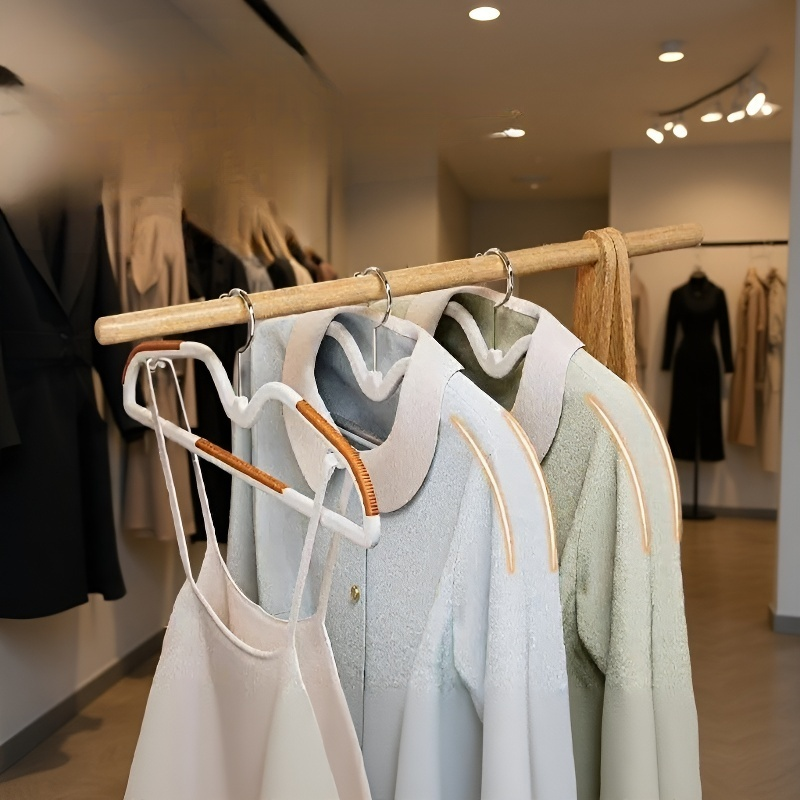 Perchero sin marcas ideal para ropa húmeda