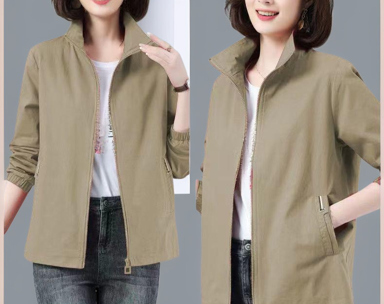여성 데일리룩에 어울리는 짧은 재킷