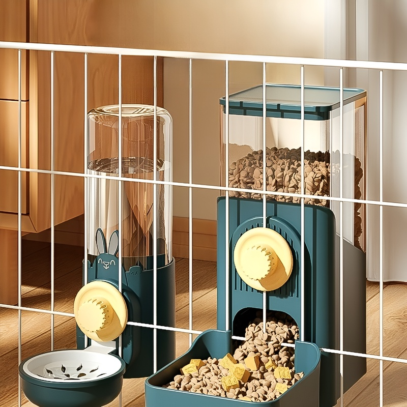 ขวดน้ำแบบแขวนสำหรับกรงสุนัขและแมว