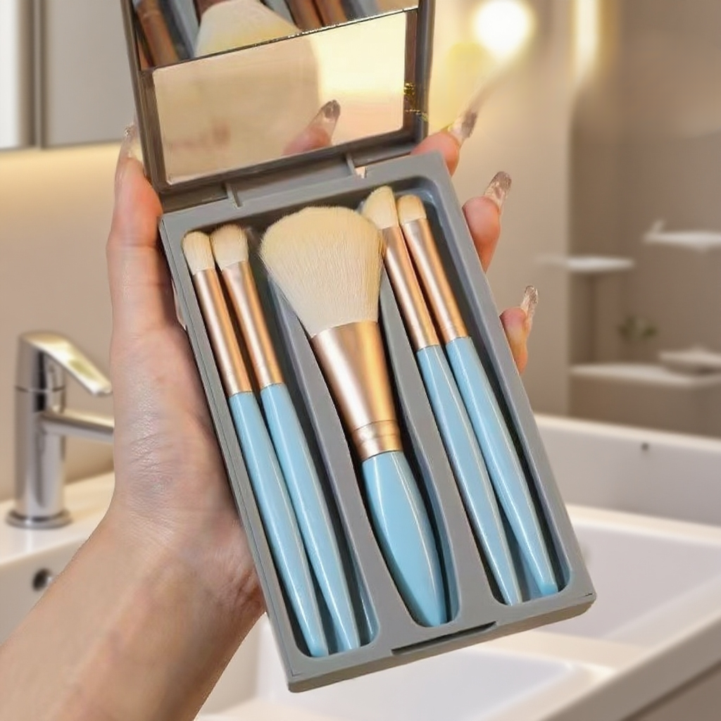 브러시 세트 휴대용 파우치