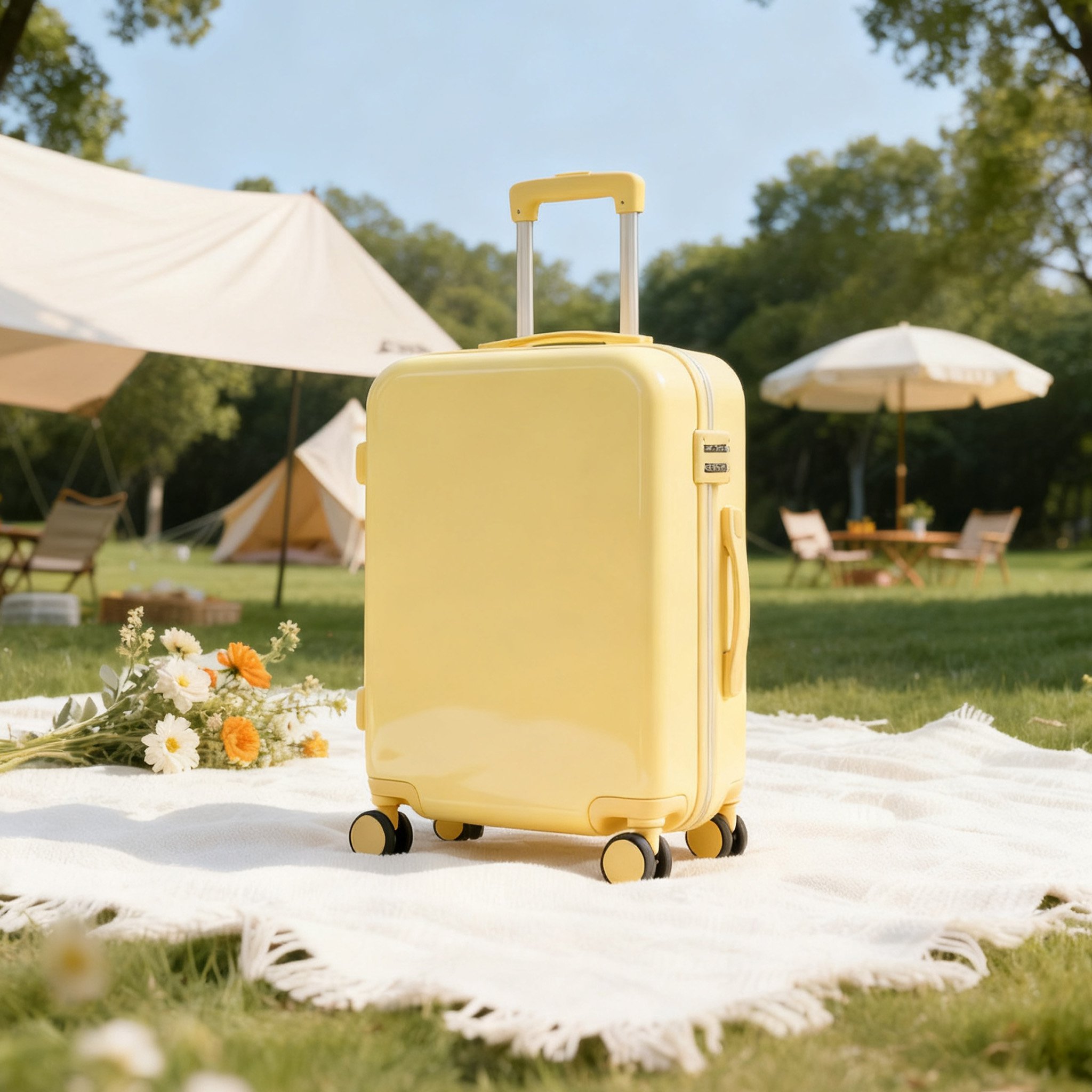 트렌디한 ABS 소재 여행용 캐리어