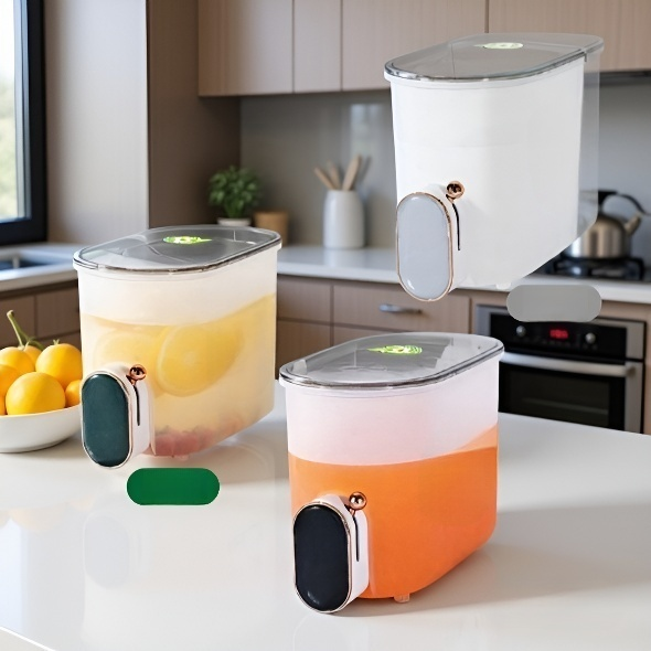 5L Large Capacity Cold Water Jug with Faucet and Filter