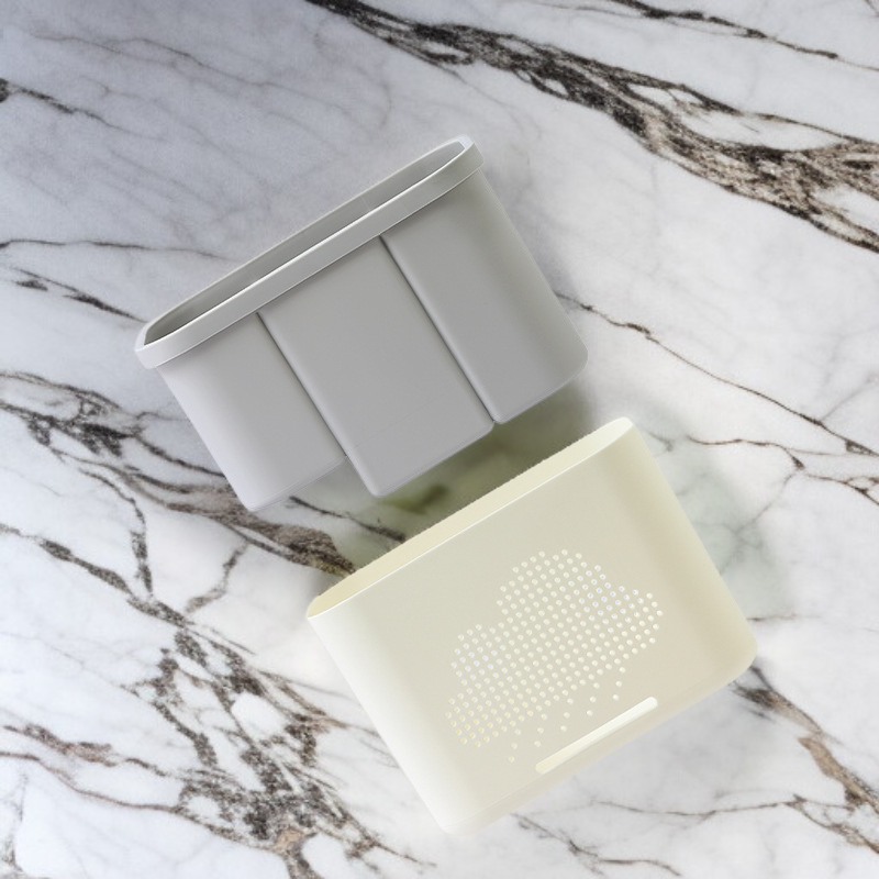 多機能家庭用プラスチック分格箸収納筒