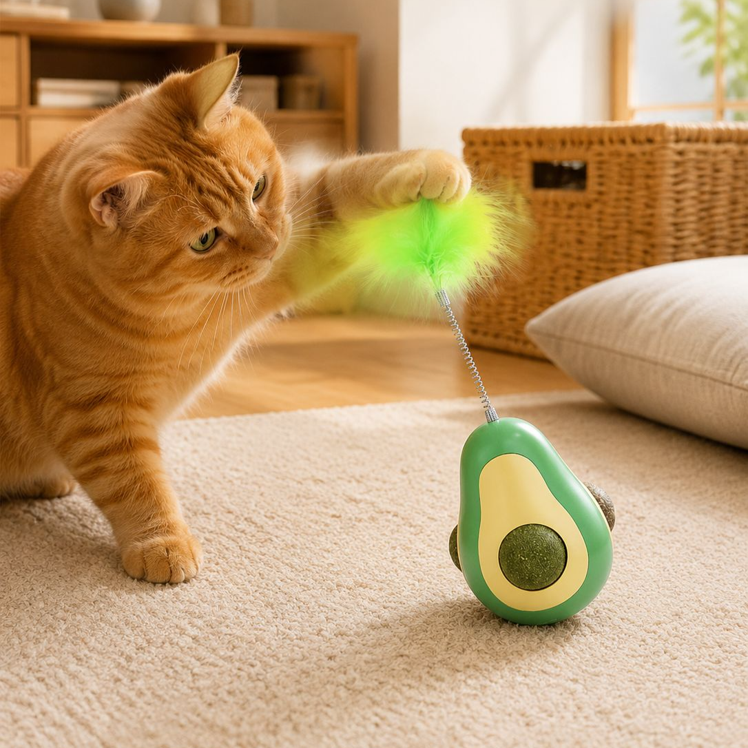 タンブラー型猫用おもちゃ