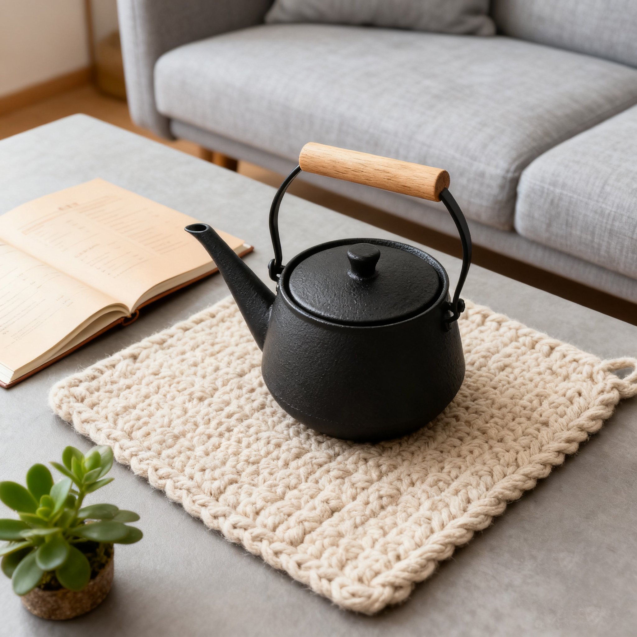 심플한 찻주전자